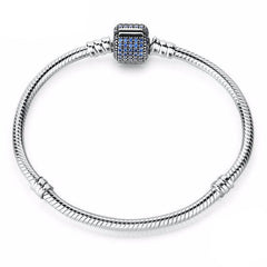 Blue Snake Clasp Bracelet