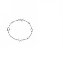 Silver Heart Bracelets