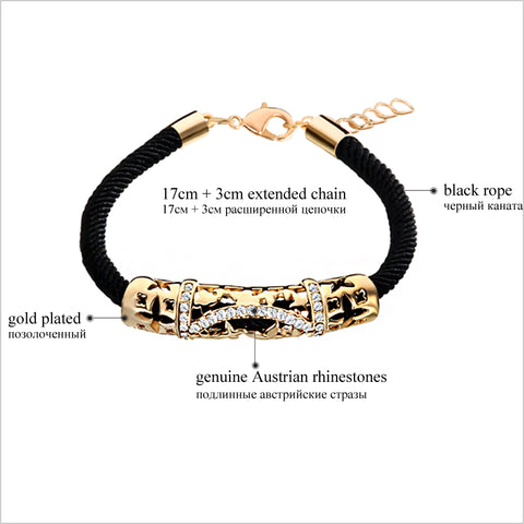 Classic Rope Charm Bracelet