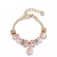 Flower Charm Bracelet