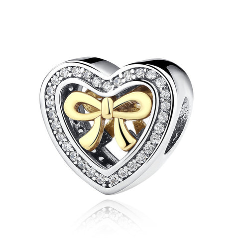 Sterling Silver Heart Charm